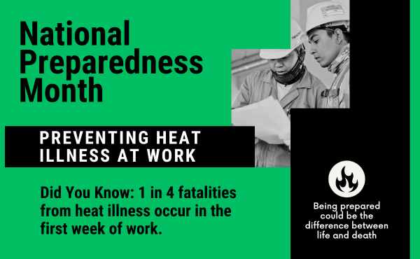 National Preparedness Month: Preventing Heat Illness at Work