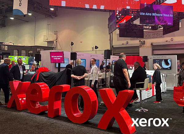 Xerox booth at Print United 2024