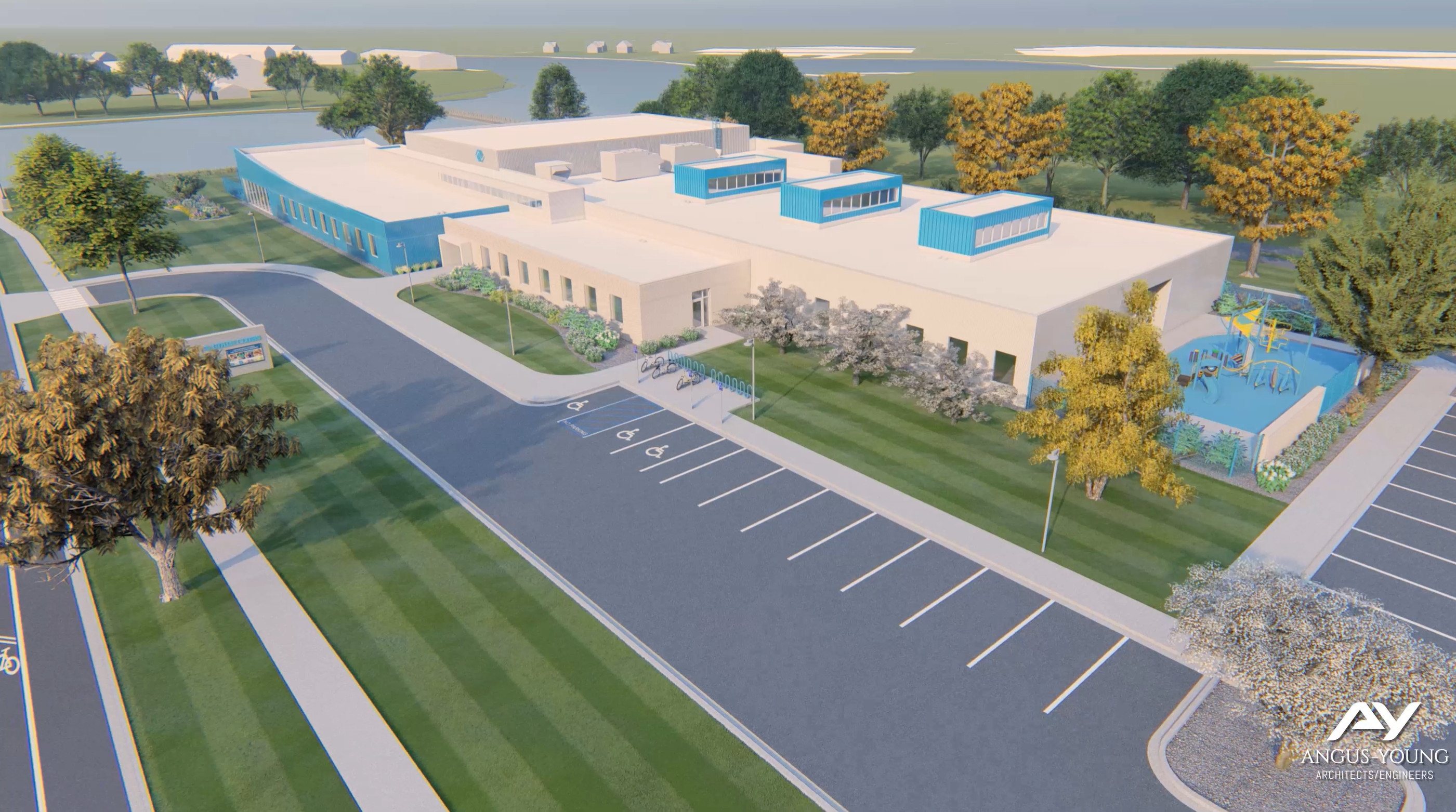 Proposed new boys and girls club of Janesville facility